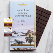 Load image into Gallery viewer, Dominican Republic Dark Chocolate 70%