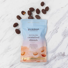 Load image into Gallery viewer, Dark Chocolate Caramelized Almonds
